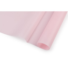 Калька однотонная,  розовая, матовая, 55×56 см (10 штук)