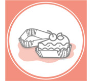 Бумажные формы для пирожных