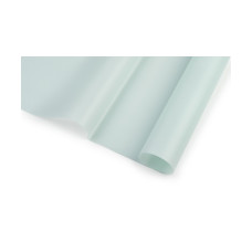 Калька для зефирных букетов, светло-бирюзовая, матовая, 55×56 см (10 шт)