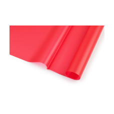 Калька для зефирных букетов, красная, матовая, 55×56 см (10 шт)